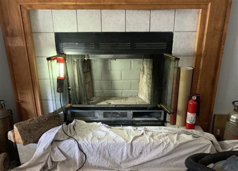 prefab firebox repair